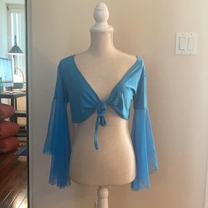 Light blue Belly Dancing Top